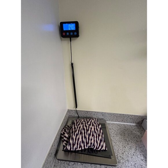 LUSH Women's Red Blue Tan Geometric Sundress Size M wedding summer - Picture 7 of 7